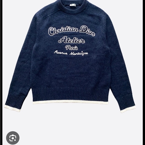 Dior Navy Blue Sweater - Picture 1 of 2